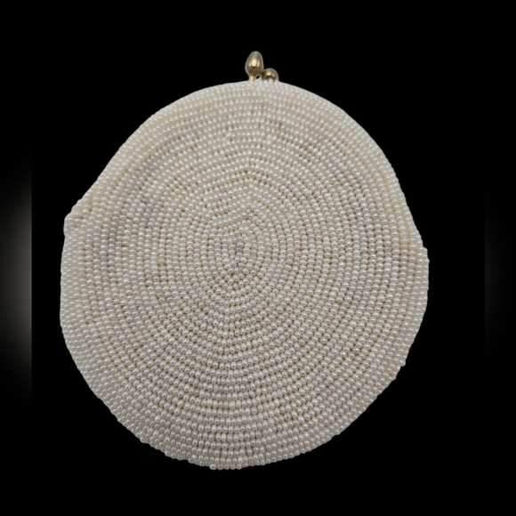 MCM Vintage DeLill Beaded Sunflower Coin Purse Change Purse - Picture 3 of 8